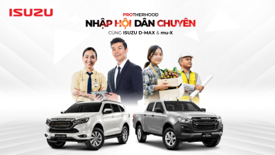 “NHẬP HỘI DÂN CHUYÊN” CÙNG ISUZU VIỆT NAM